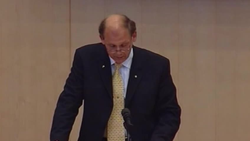 Stillbild från Debatt om förslag, Allmänna motioner om taxering, skattebetalning och folkbokföring