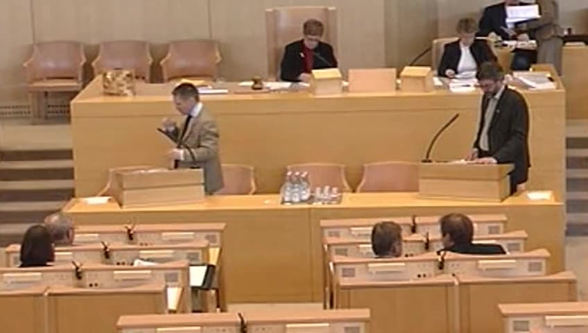 Stillbild från Debatt om förslag, Mobiltelefonmaster och buller i planeringen m.m.