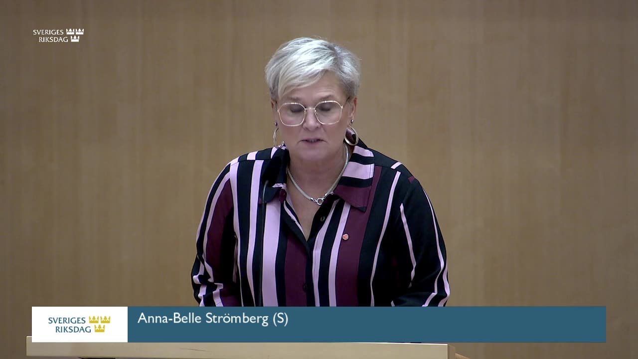 Stillbild från Allmänpolitisk debatt, Sjukvård och välfärdsfrågor