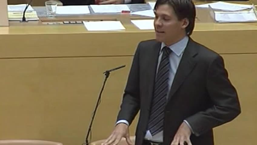 Stillbild från Debatt om förslag, Hemliga tvångsmedel - offentliga ombud och en mer ändamålsenlig reglering