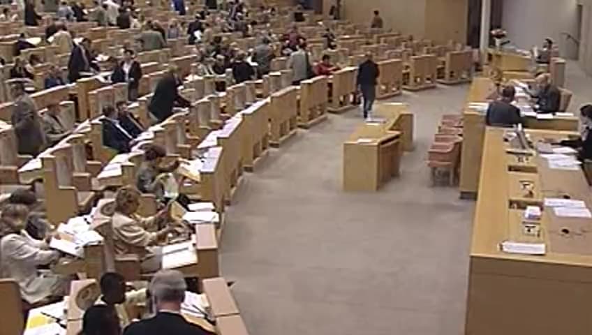 Stillbild från Debatt om förslag, Riktlinjer för den ekonomiska politikenoch budgetpolitiken