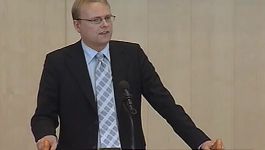 Stillbild från Debatt om förslag, Tullfrihet för vissa vapen och militär utrustning,m.m.