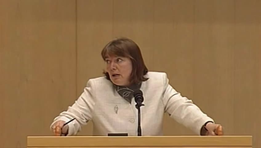 Stillbild från Debatt om förslag, Översyn av lagen (1993:389) om assistansersättning