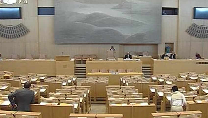 Stillbild från Debatt om förslag, Statens ansvarsnämnd och arbetsrättsliga frågor