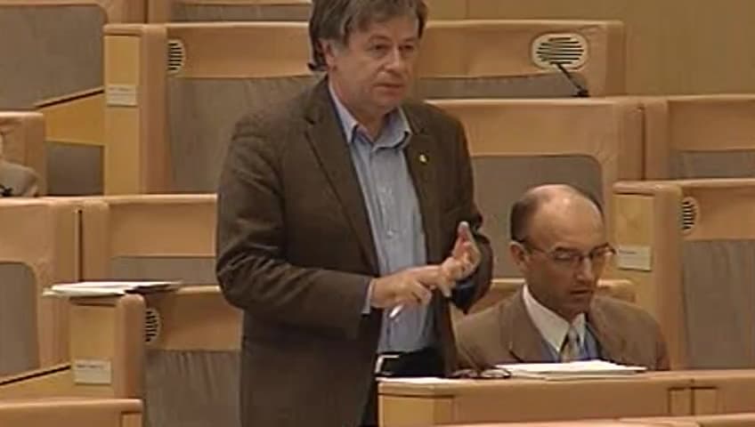 Stillbild från Debatt om förslag, Statlig förvaltning