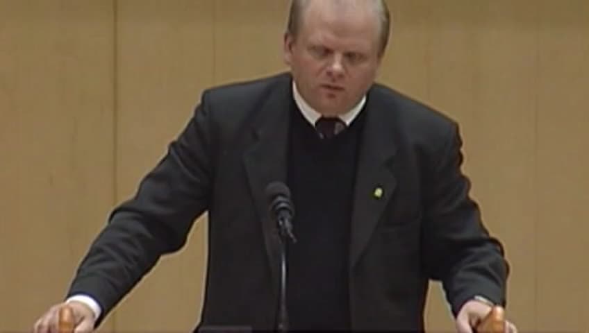 Stillbild från Debatt om förslag, Fortsatt svenskt  deltagande  i  en internationellsäkerhetsstyrka i Afghanistan