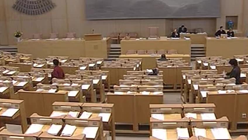 Stillbild från Debatt om förslag, Tryck- och yttrandefrihet