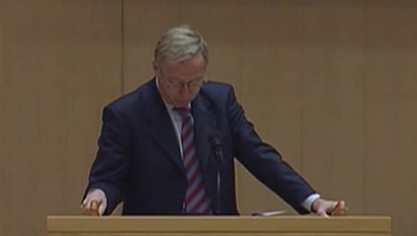 Stillbild från Debatt om förslag, Försvar  och  beredskap mot sårbarhet - budget förår 2003