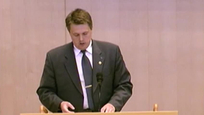 Stillbild från Debatt om förslag, En förstärkt Barnombudsman