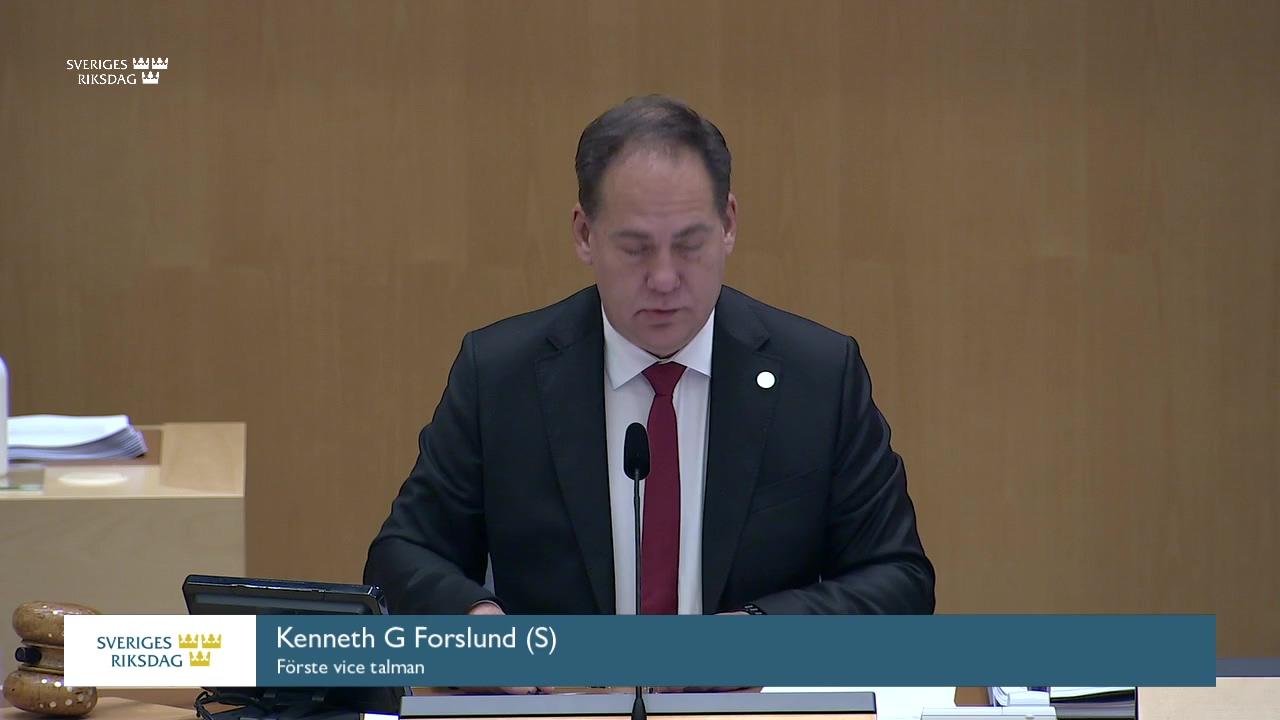 Stillbild från Partiledardebatt, EU policy debate between party leaders