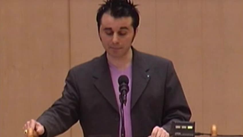 Stillbild från Debatt om förslag, Associationsrättsliga frågor