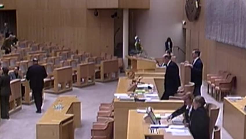 Stillbild från Debatt om förslag, Utgiftsområde 7 Internationellt bistånd