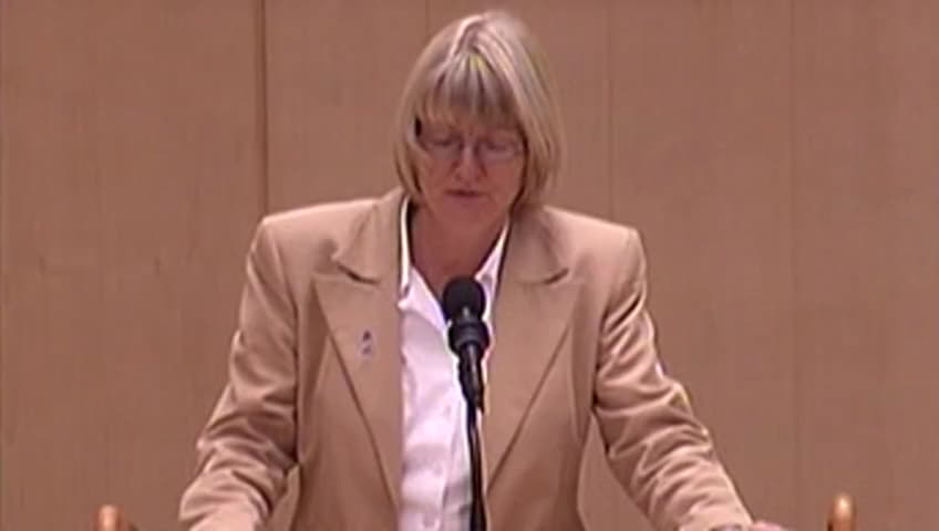 Stillbild från Debatt om förslag, Skatten på vin