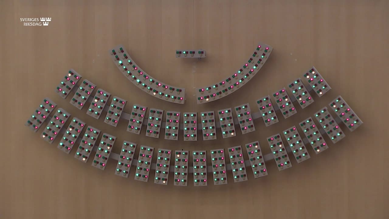 Stillbild från Beslut, Beslut