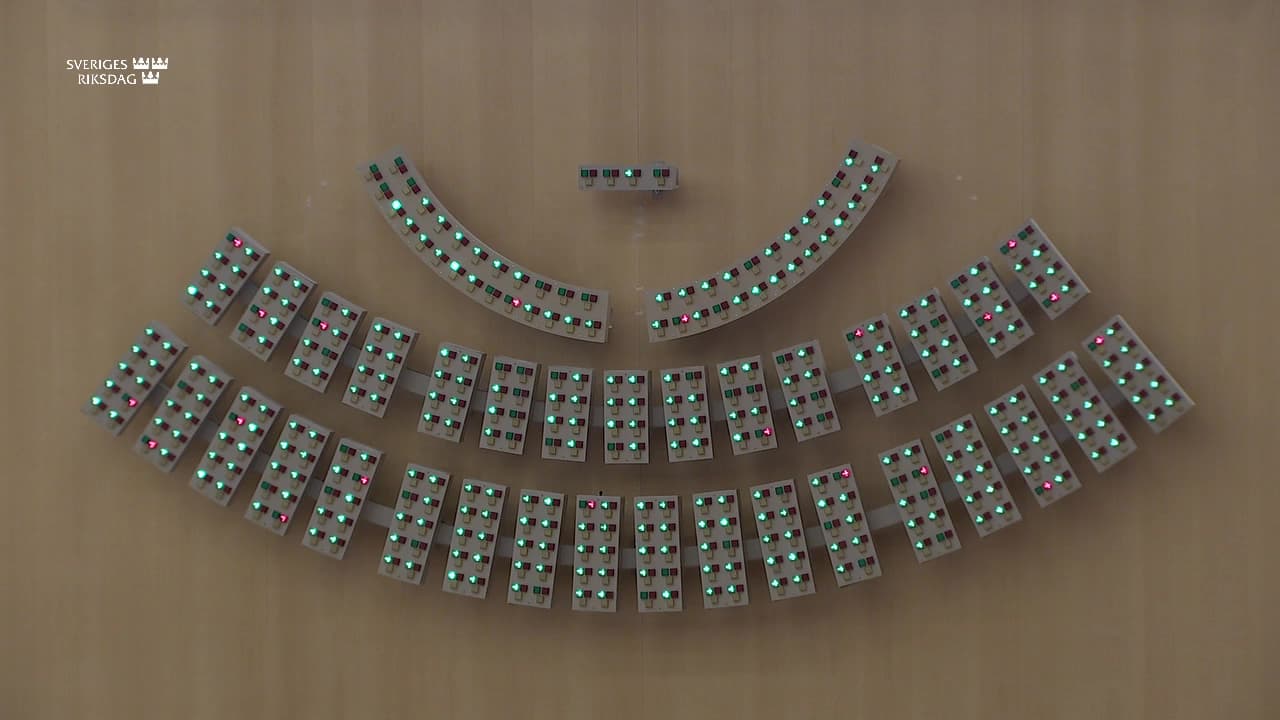 Stillbild från Beslut, Beslut