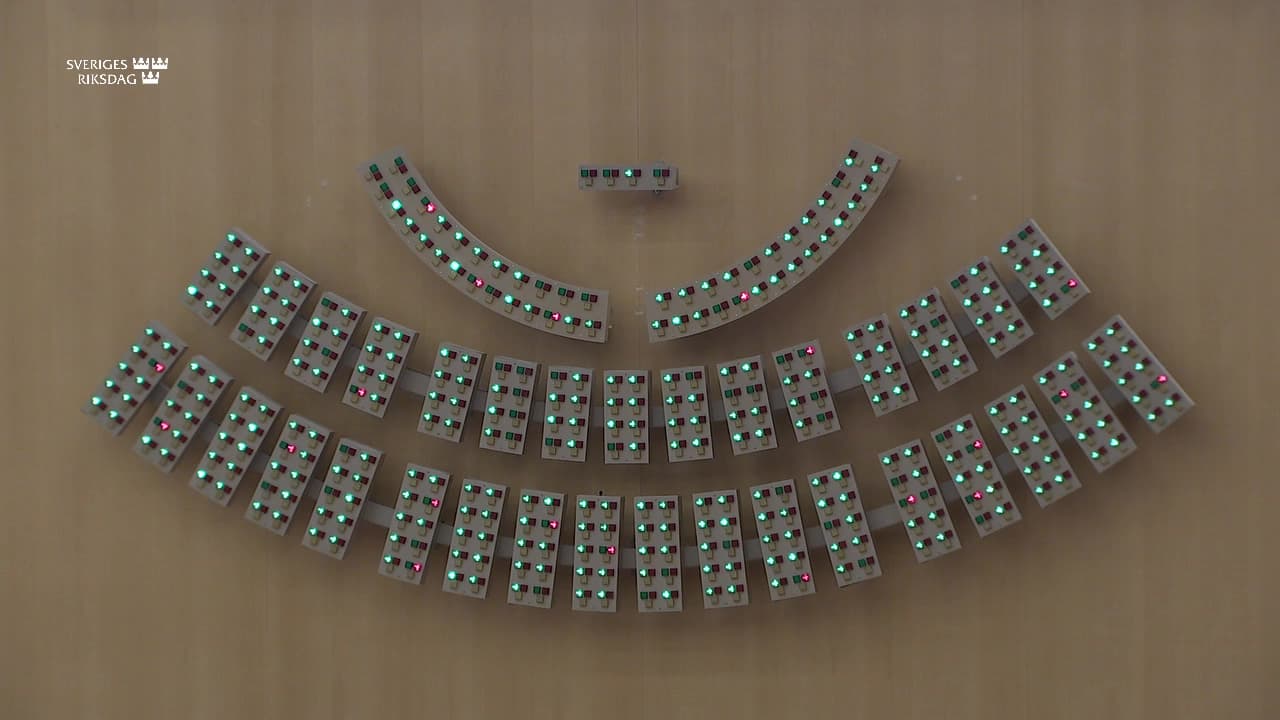 Stillbild från Beslut, Beslut