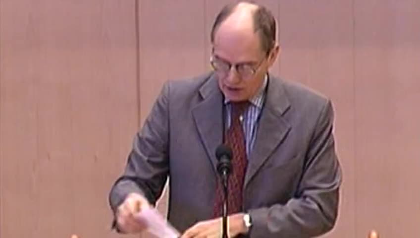 Stillbild från Debatt om förslag, Mänskliga rättigheter