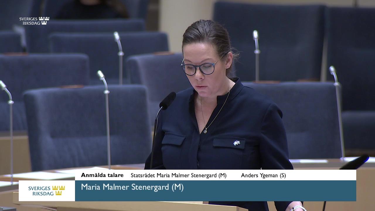 Stillbild från Interpellationsdebatt, Levnadssätt som grund för lagföring