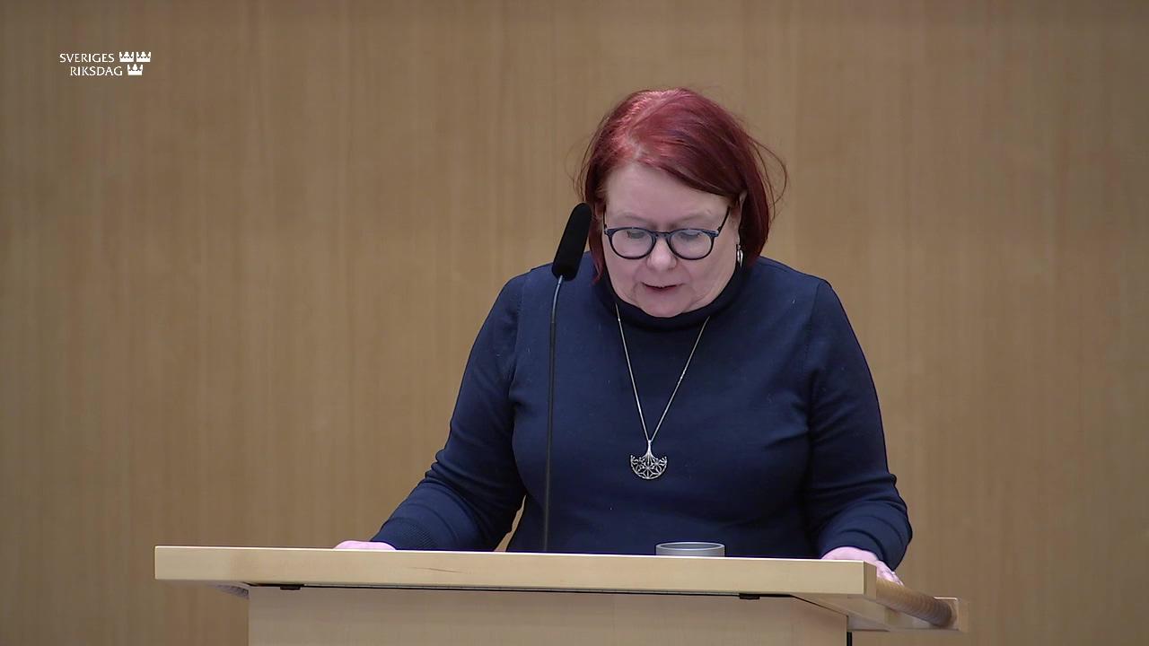 Stillbild från Debatt om förslag, Justitieombudsmännens ämbetsberättelse