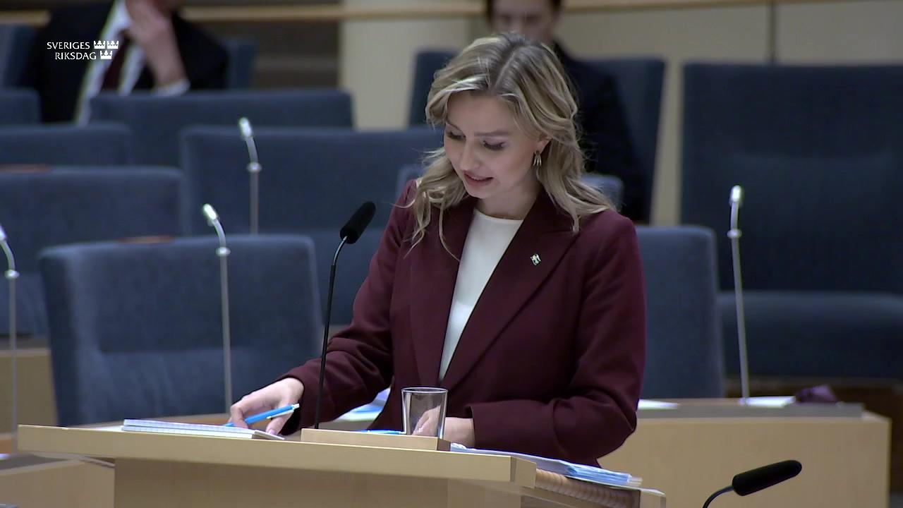 Stillbild från Interpellationsdebatt, Nya gruvor