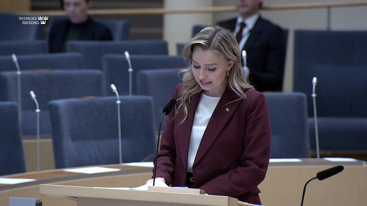 Stillbild från Interpellationsdebatt, Processindustrins aviserade investeringar