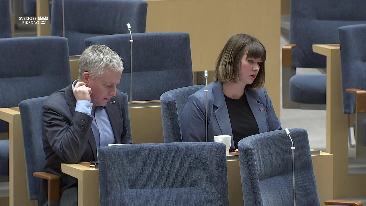 Stillbild från Interpellationsdebatt, Hedersrelaterat våld och förtryck