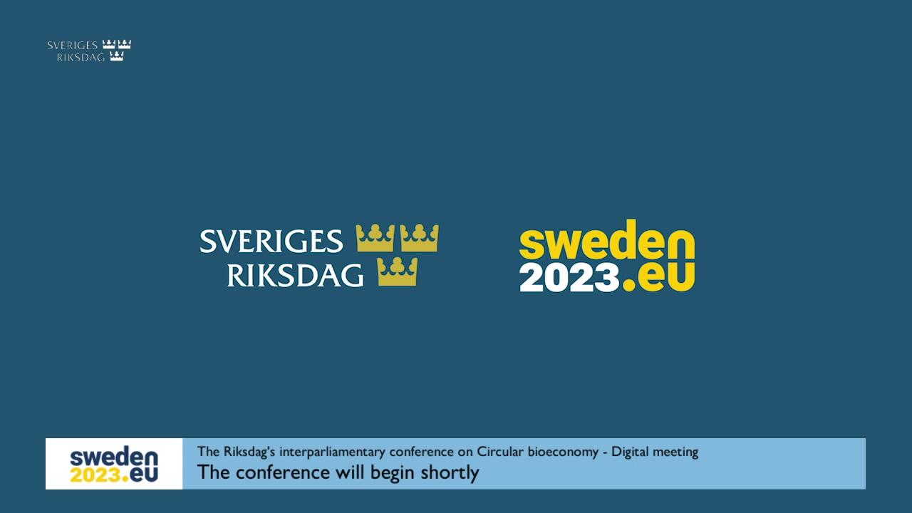 Stillbild från Session, Conference on circular bioeconomy: The pathway to an innovative, resource efficient and competitive Europe