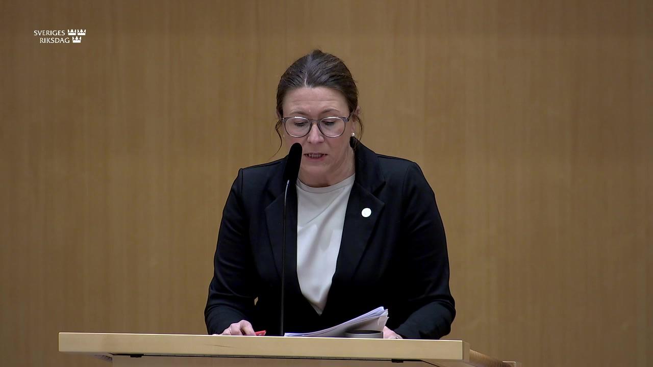 Stillbild från Debatt om förslag, Kollektivtrafikfrågor