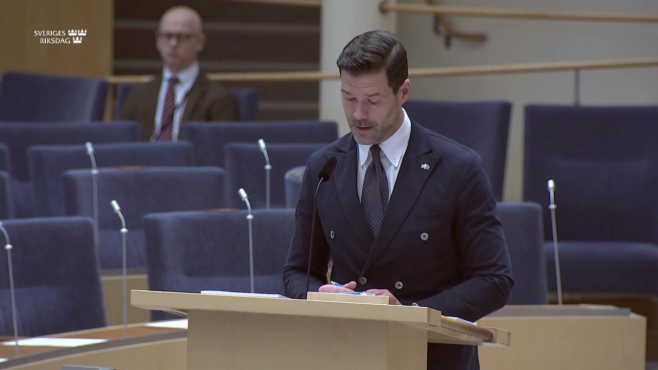Stillbild från Interpellationsdebatt, Dialog och informationsstöd i biståndet