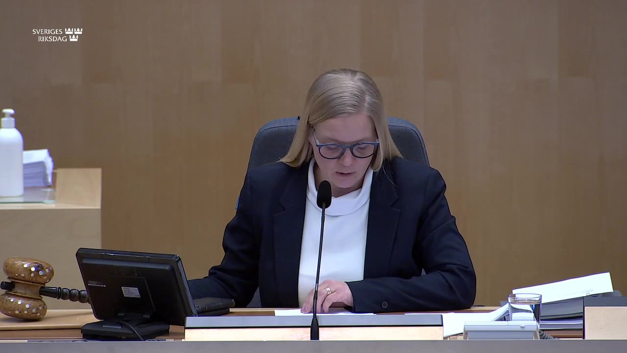 Stillbild från Val, Val till Valprövningsnämnden och Riksdagens överklagandenämnd