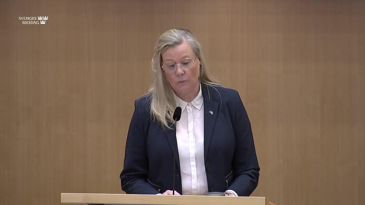 Stillbild från Debatt om förslag, Offentlighet, sekretess och integritet