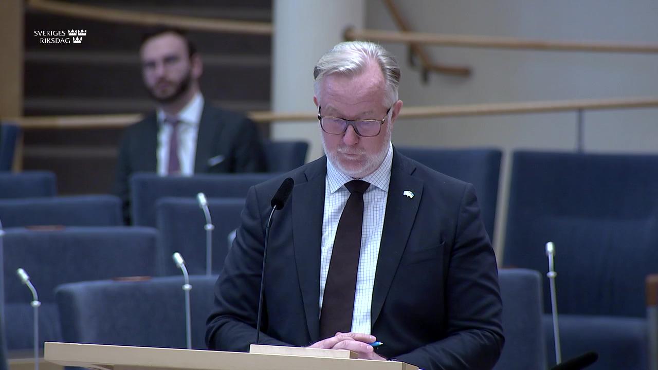 Stillbild från Interpellationsdebatt, Träffsäkrare subventionerade anställningar