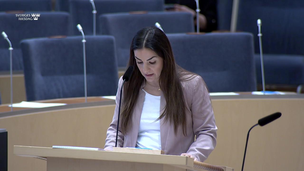 Stillbild från Interpellationsdebatt, Musikaliska kvarterets framtid