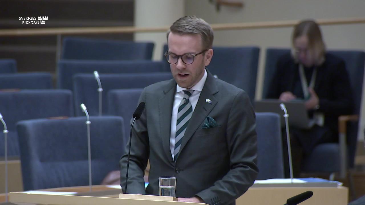 Stillbild från Interpellationsdebatt, Förutsättningarna för fler bostäder för äldre