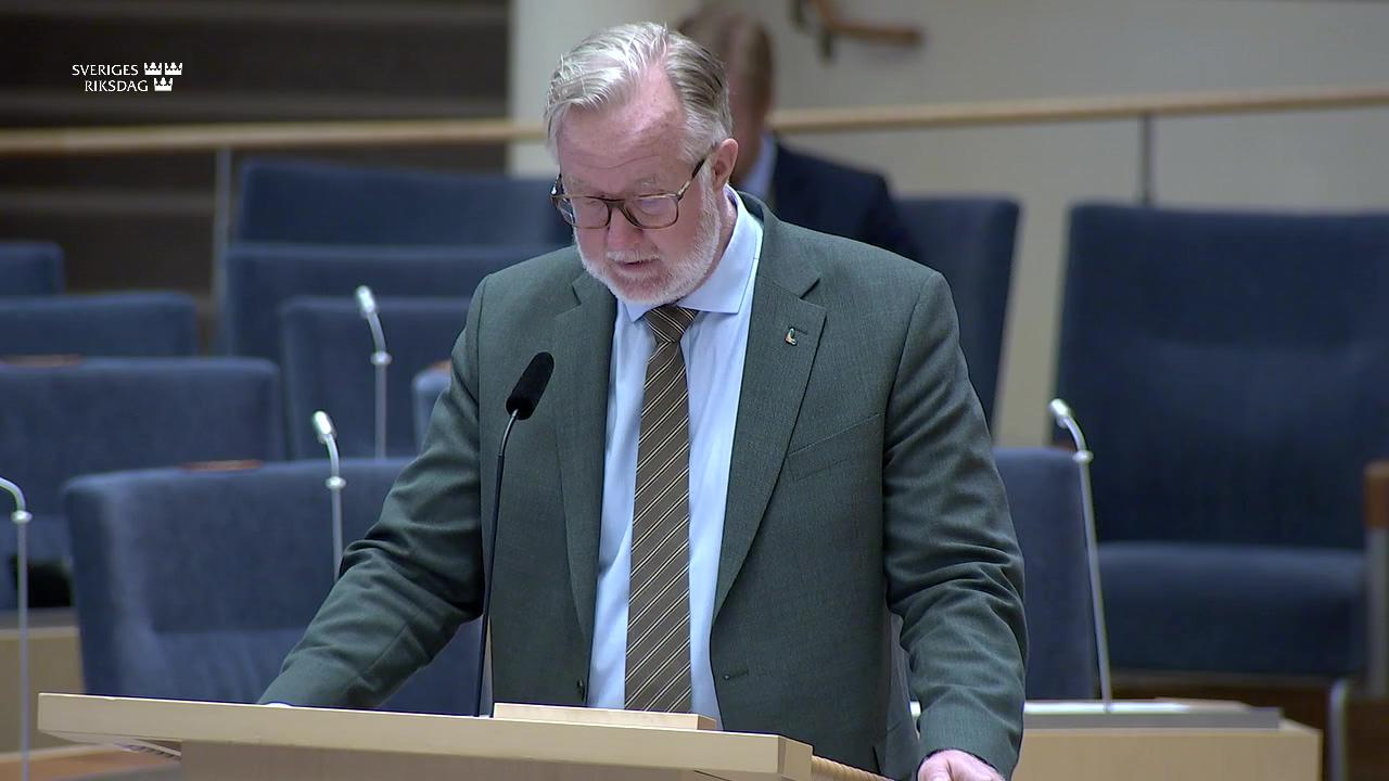 Stillbild från Interpellationsdebatt, Kompetensutmaningen på arbetsmarknaden