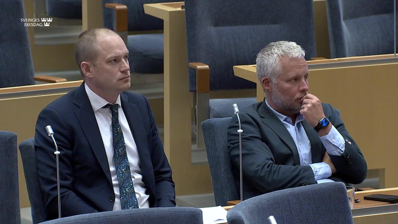 Stillbild från Interpellationsdebatt, Sökbara orosanmälningar