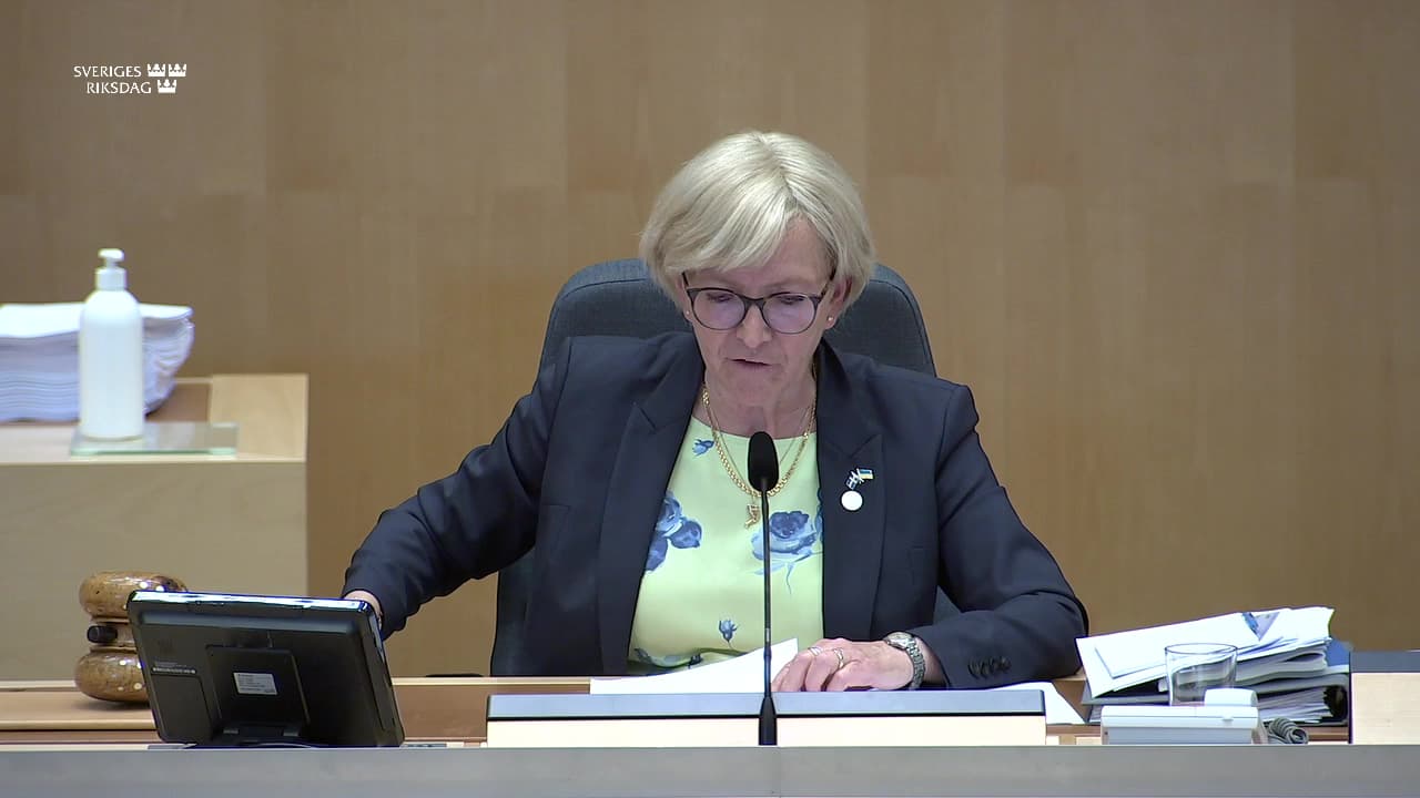 Stillbild från Beslut, Beslut: Utökade polisiära befogenheter i gränsnära områden