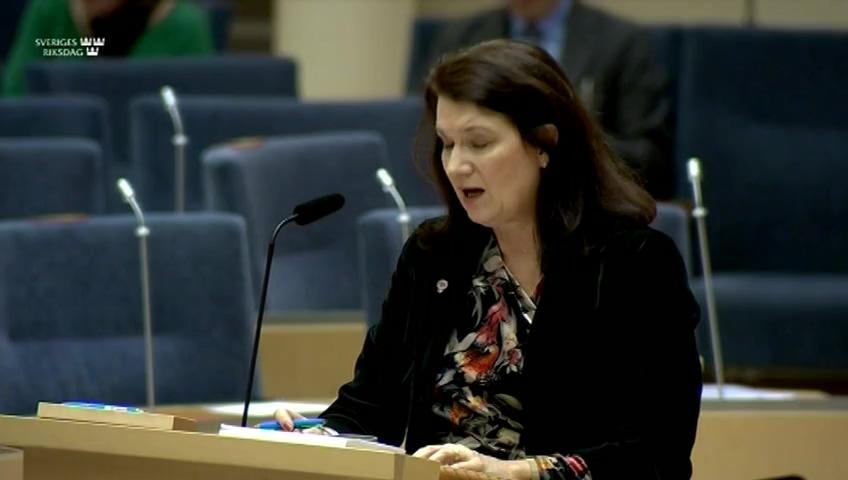 Stillbild från Interpellationsdebatt, Hoten mot kristna befolkningsgrupper i Irak