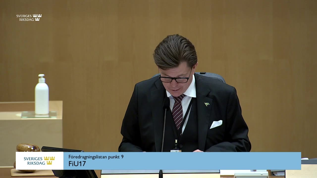 Stillbild från Beslut, Beslut: Subsidiaritetsprövning av kommissionens förslag till ny ändring av systemet för Europeiska unionens egna medel