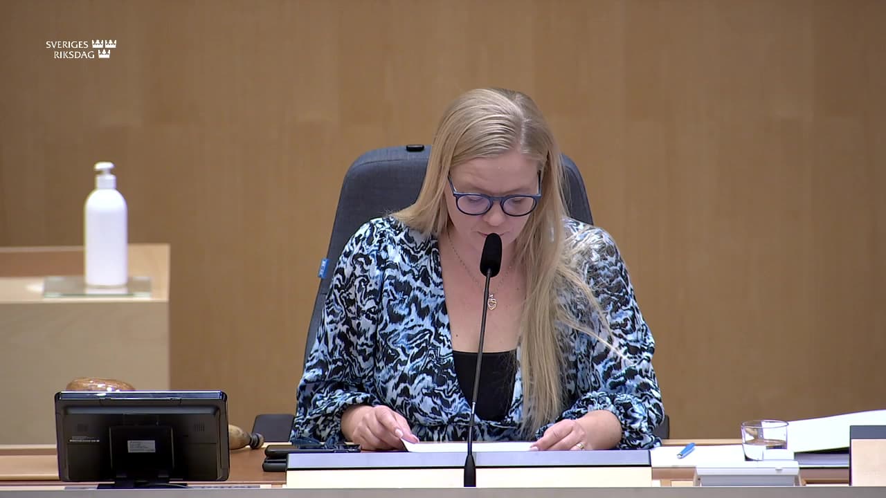 Stillbild från Beslut, Beslut: Subsidiaritetsprövning av kommissionens förslag till förordning om fastställande av ytterligare förfaranderegler avseende verkställighet av dataskyddsförordningen