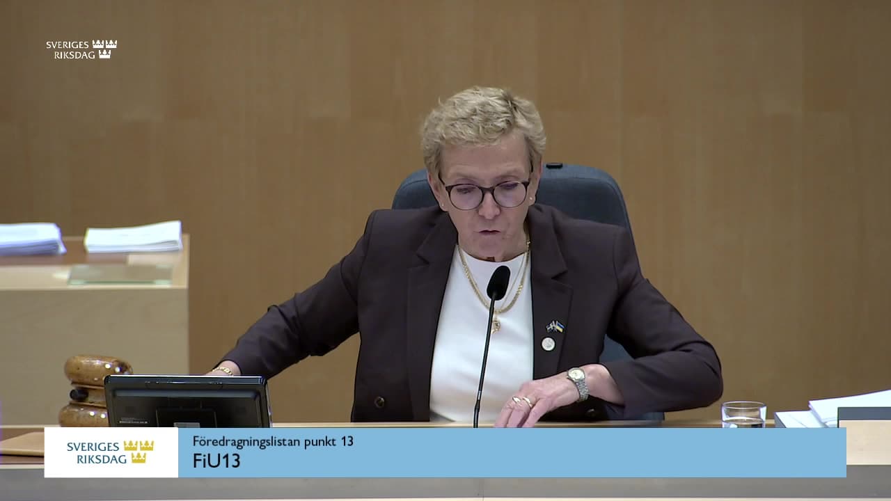 Stillbild från Beslut, Beslut: Subsidiaritetsprövning av kommissionens förslag till förordning om fastställande av unionens tullkodex och inrättande av Europeiska unionens tullbyrå