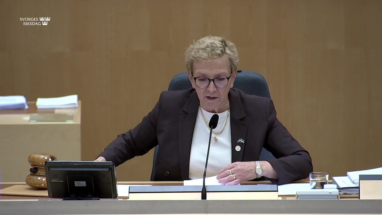 Stillbild från Beslut, Beslut: Riksrevisorns årliga rapport 2023