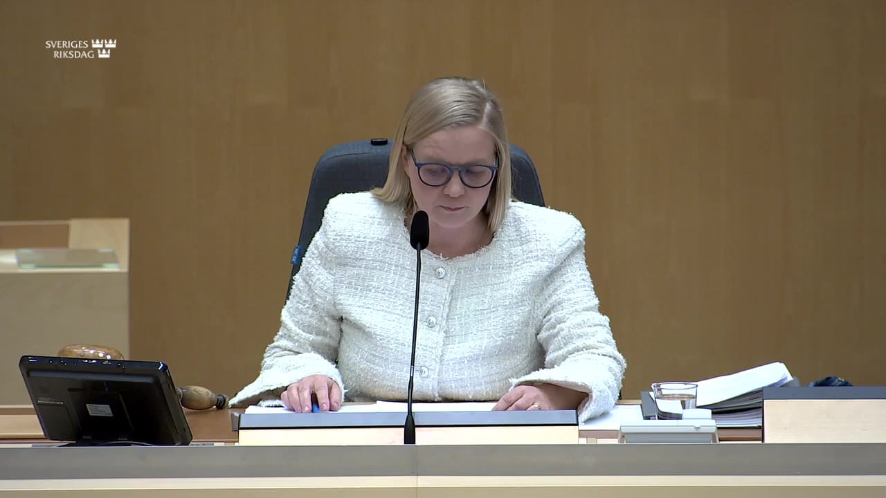 Stillbild från Beslut, Beslut: Ekonomiska sanktioner mot terrorism
