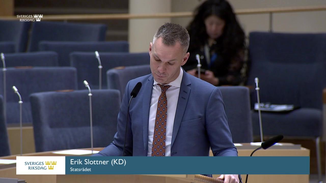 Stillbild från Interpellationsdebatt, Särskilda yttranden i kommuner och regioner