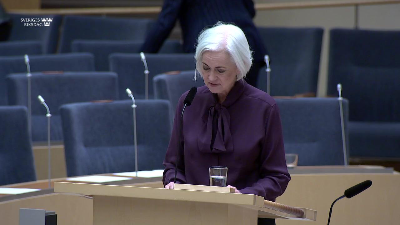 Stillbild från Interpellationsdebatt, Apotek på landsbygden