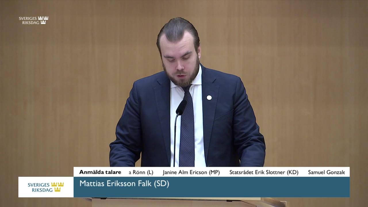 Stillbild från Debatt om förslag, Utgiftsområde 25 Allmänna bidrag till kommuner