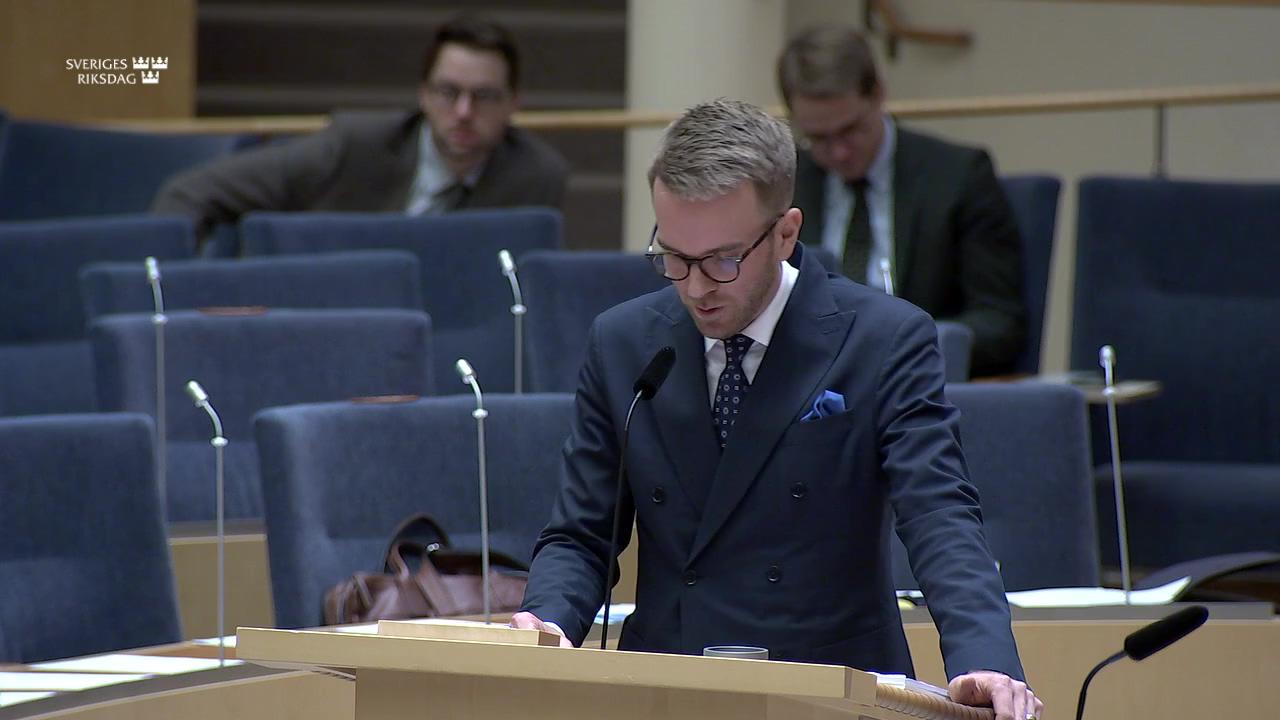 Stillbild från Interpellationsdebatt, Reparationsberedskap inom transportområdet