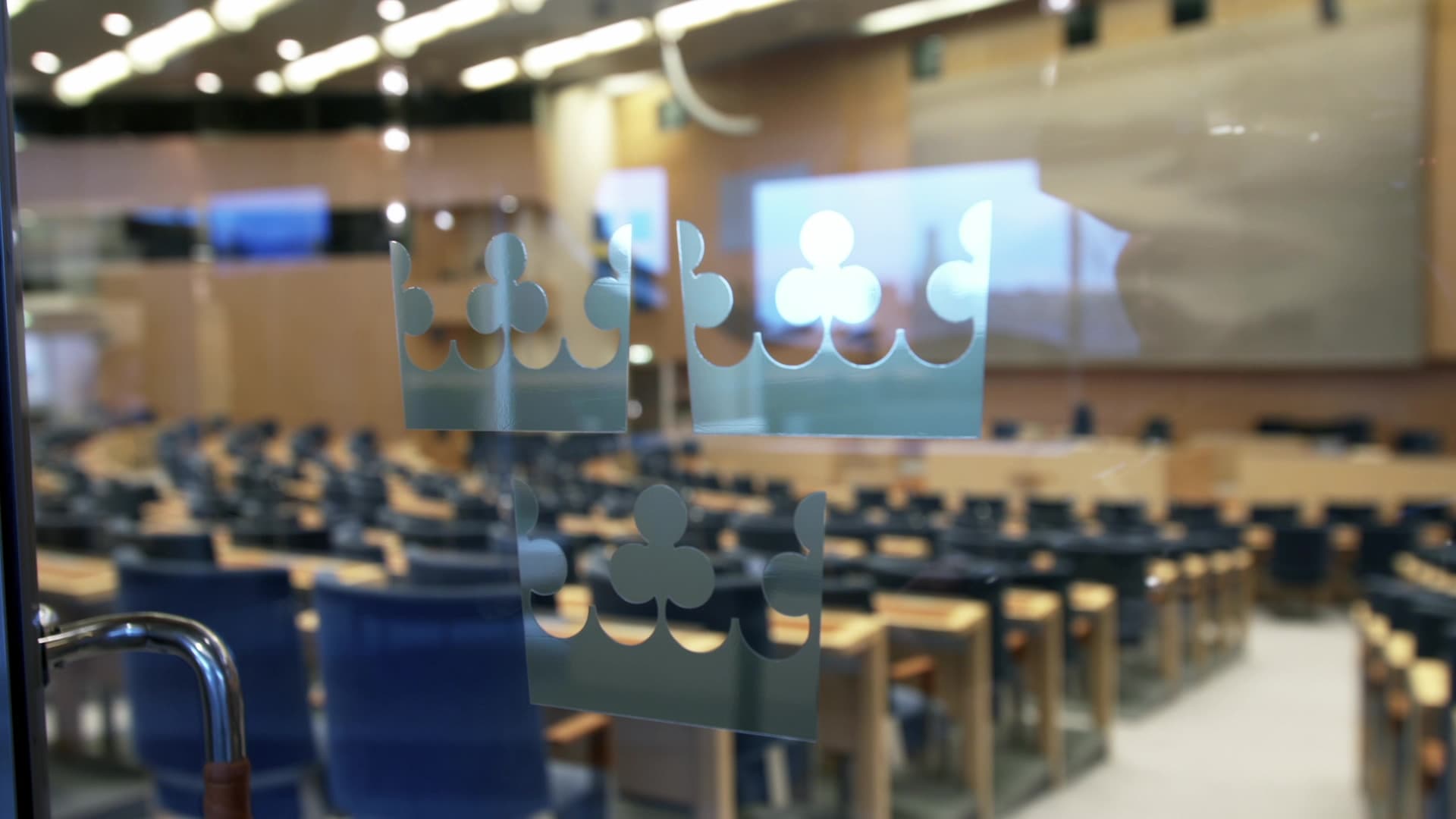 Stillbild från Filmer om riksdagen, Riksdagens kammare: Den svenska demokratins hjärta