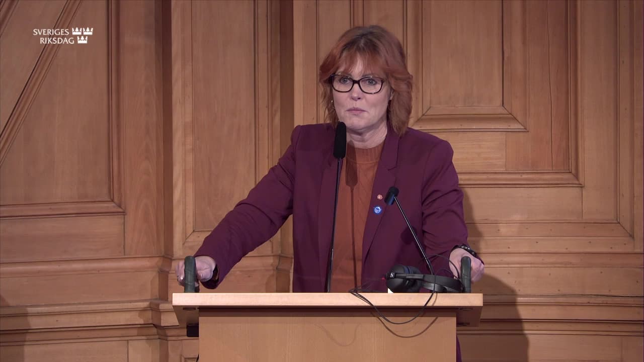 Stillbild från Öppet seminarium, Nordiska rådets möte om artificiell intelligens
