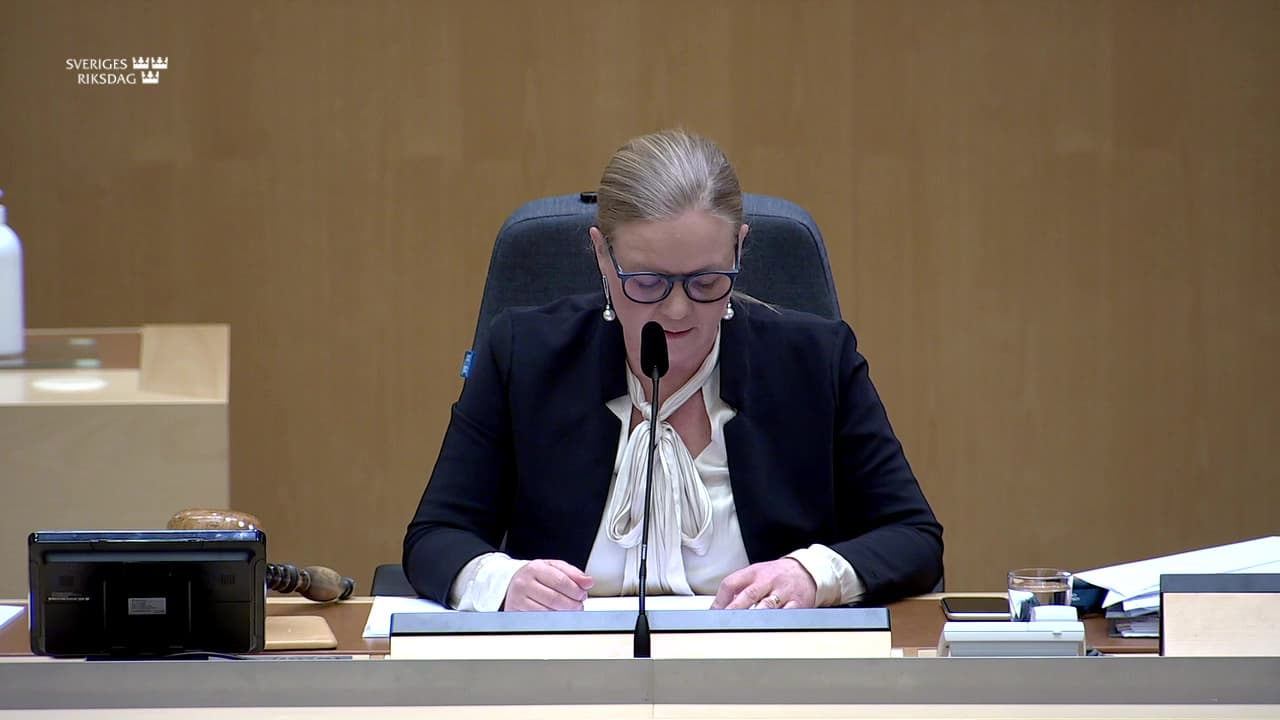 Stillbild från Beslut, Beslut: Järnvägsfrågor